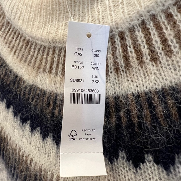 J Crew Fair Isle sweater - Picture 2 of 2